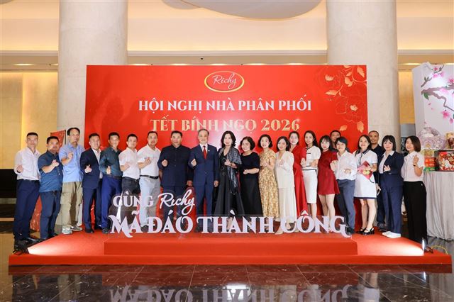 RICHY CÙNG QUÝ NHÀ PHÂN PHỐI SẴN SÀNG ĐÓN NĂM 2026 “MÃ ĐÁO THÀNH CÔNG” 