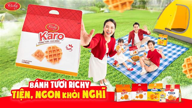 BÁNH TƯƠI RICHY – TIỆN, NGON KHỎI NGHĨ