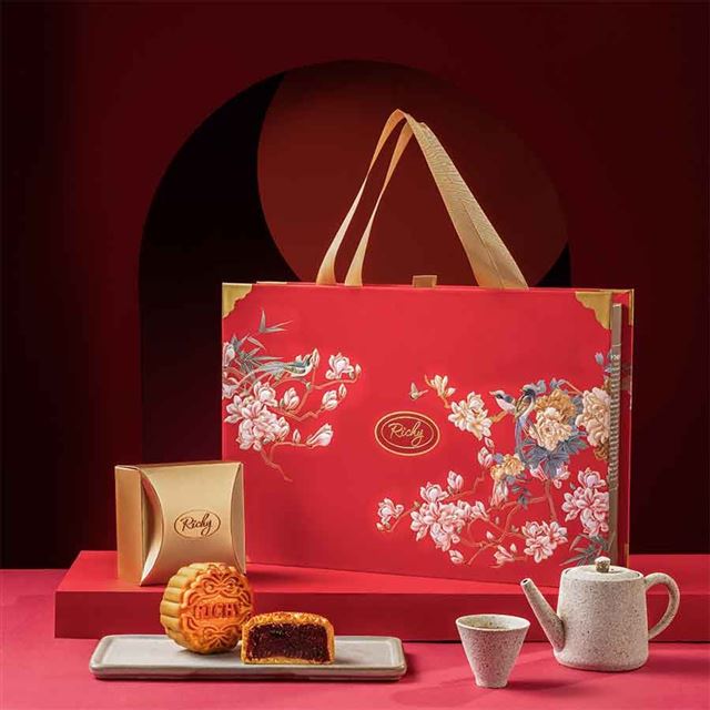 Bánh Trung Thu Richy 2025 Thu- Thu Vũ (Đỏ)