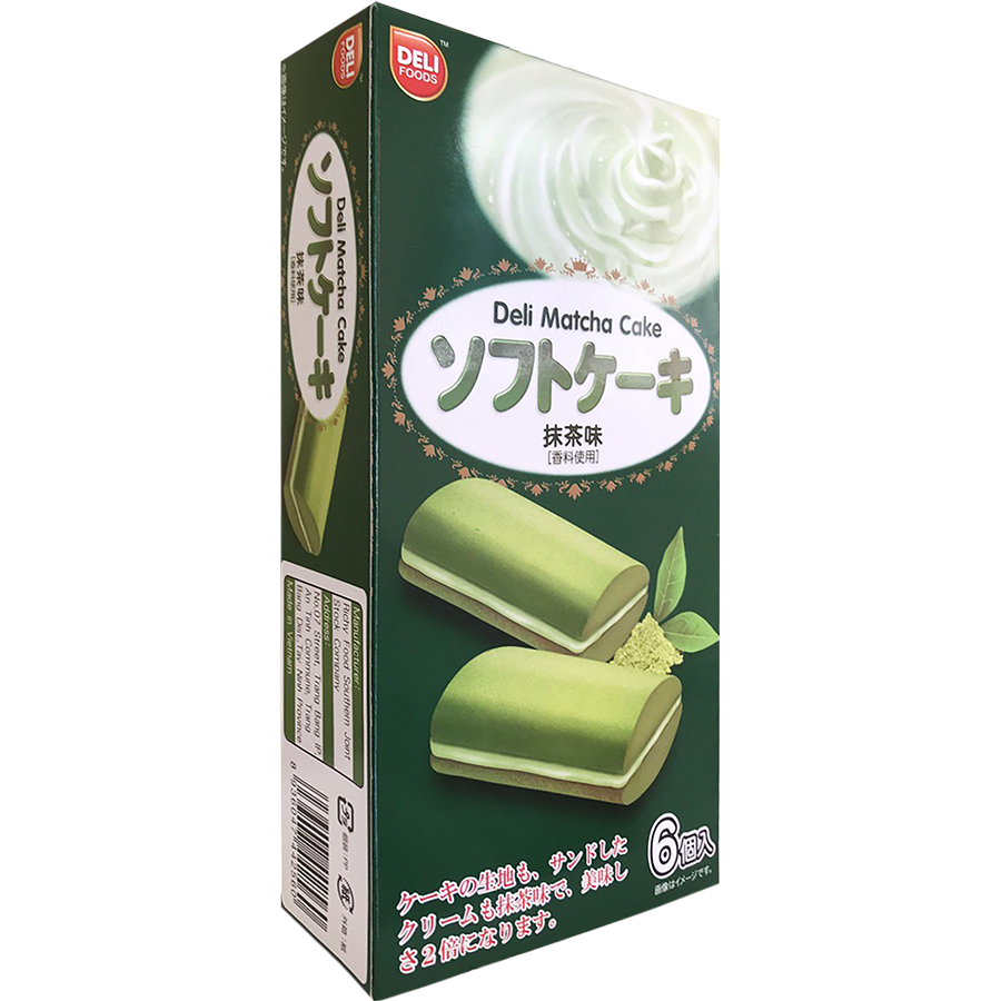 Deli soft cake matcha