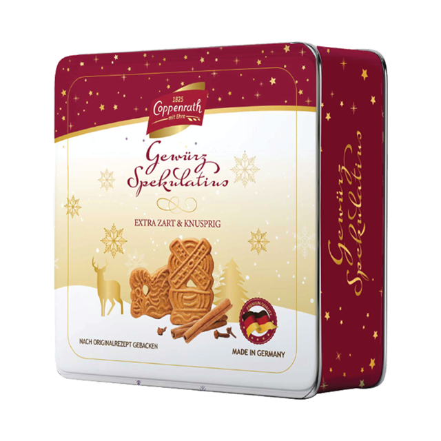 Coppenrath Cookies tin box 1kg - Red