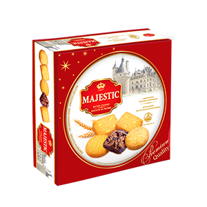 Majestic Tin Box Cookies 382g