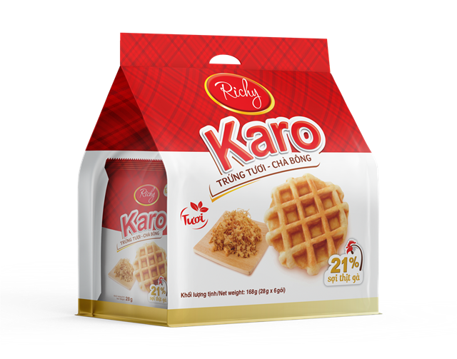 Karo dried floss soft waffles