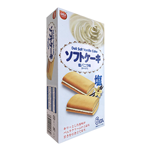 Deli soft cake salty vanilla