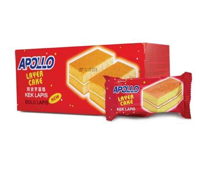 Apollo Layer Cake 360g (Red)