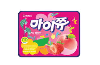 Crown Fruit Candy 284g (Tin Box)