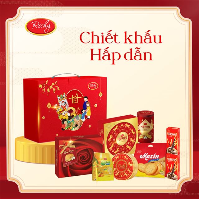 Quà Tết Richy 2026 - BST Hộp Quà Tết Nguyên Đán Cao Cấp, Sang Trọng