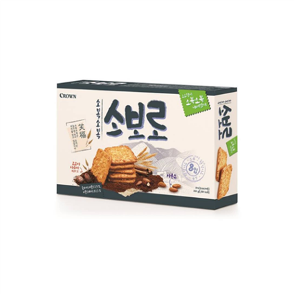 Crown Soboro Wafers 360g (Tin Box)