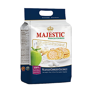 Majestic waffles cookies Coconut