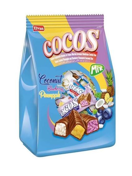 Elvan cocos túi tím 500g