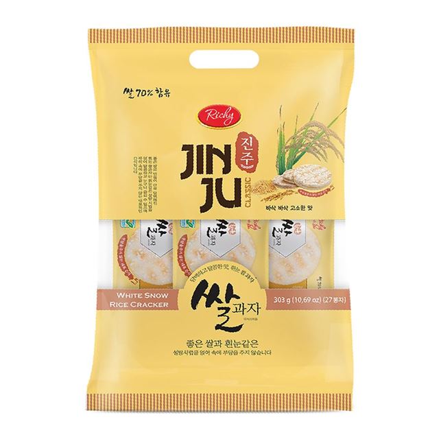 Richy Jinju White Snow Rice Cracker