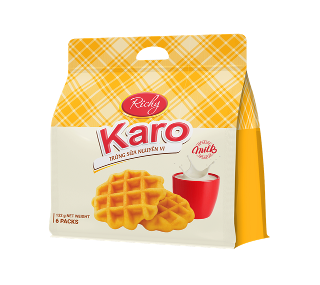 Bánh Karo trứng sữa nguyên vị