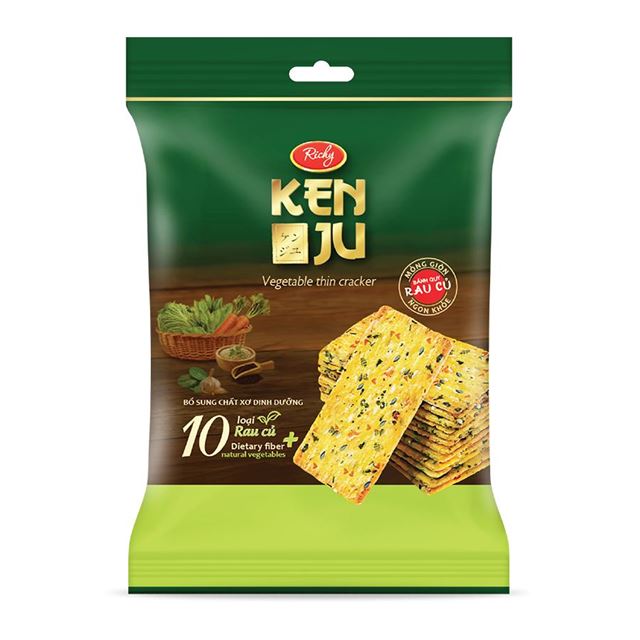 Kenju Vegetable thin Cracker 192 gram