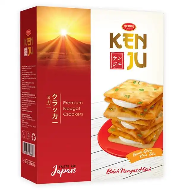 Bánh nougat hành Kenju hộp 279gram