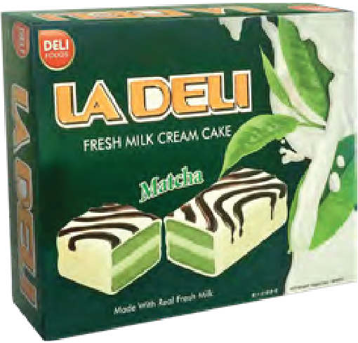 La Deli Matcha Fresh milk Cream Cake