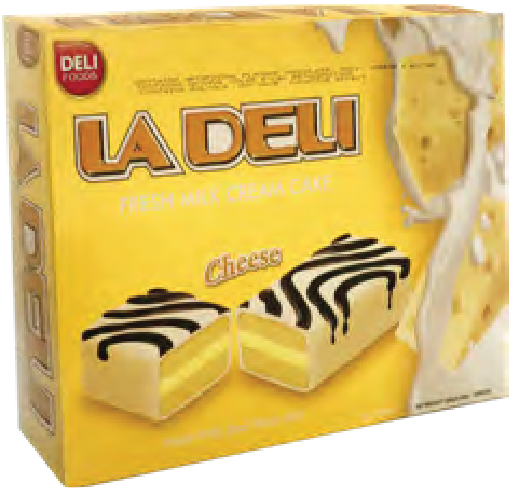 La Deli Banana Fresh milk Cream Cake