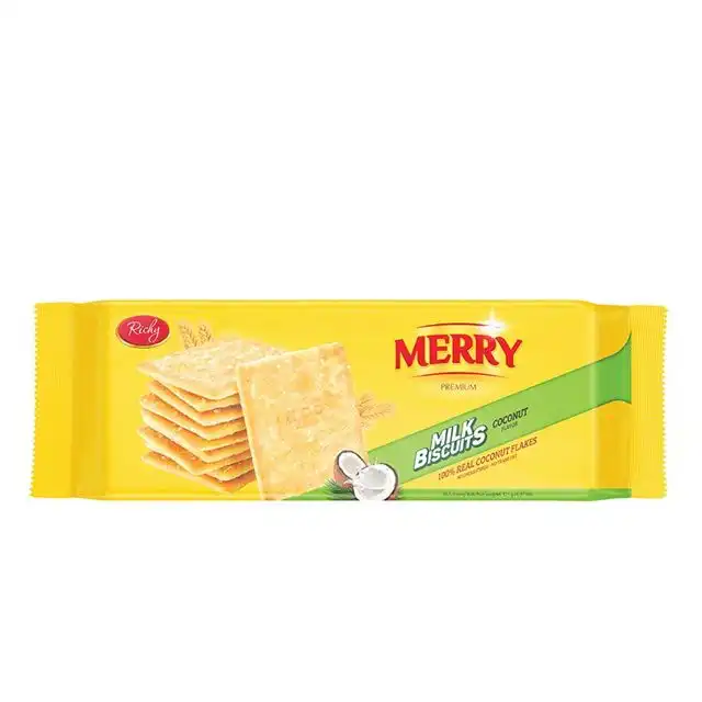 Bánh Quy Merry Gold sữa dừa khay 120g