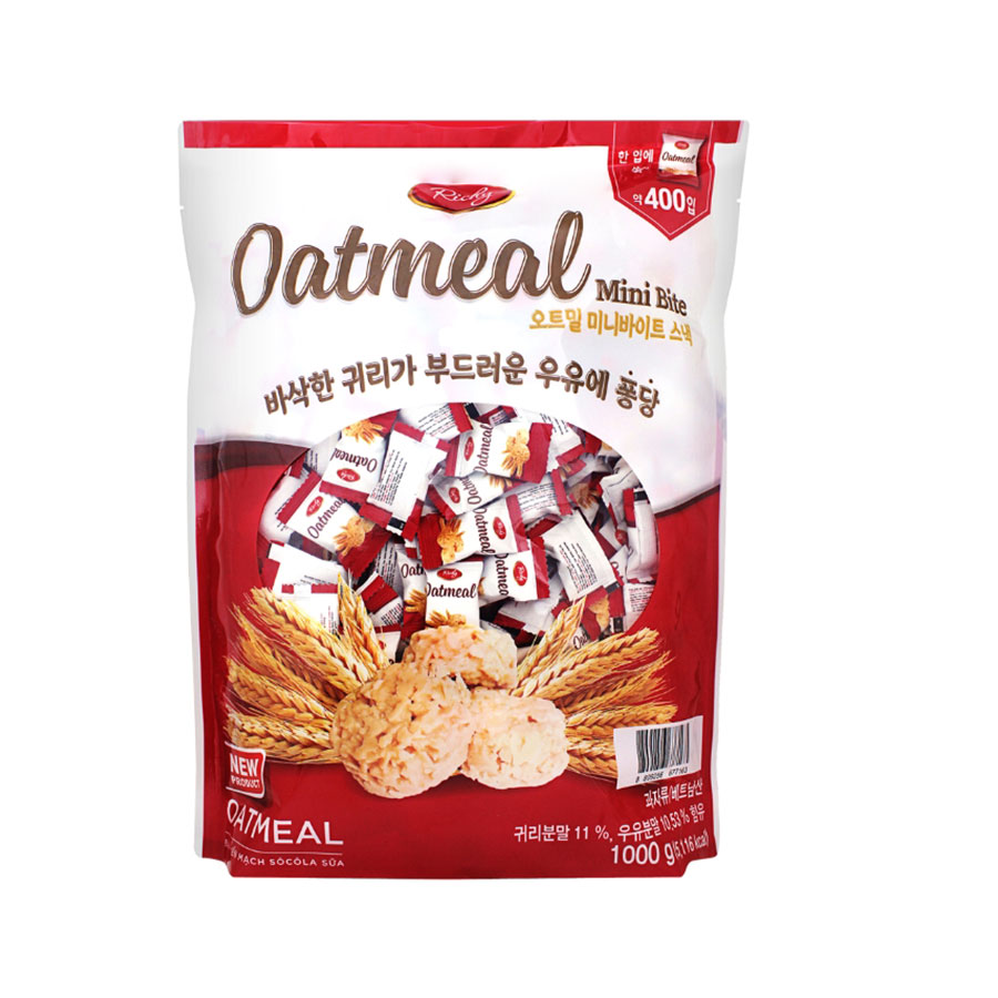 Richy Oatmeal Mini Bite - Bag 1000 gram