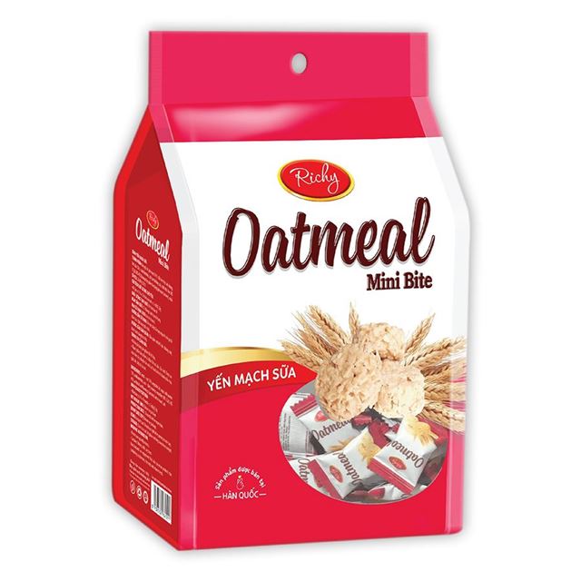 Richy Chocolate Oatmeal Snack Bag 206 gram