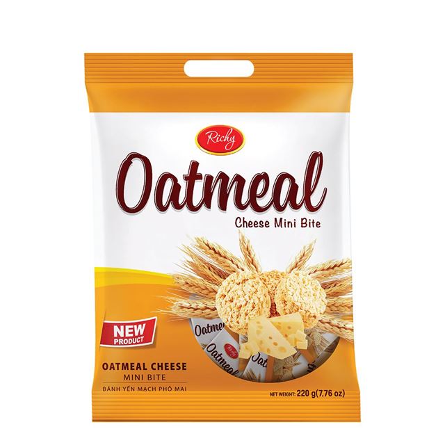 Richy Cheese Oatmeal Bag 220gram