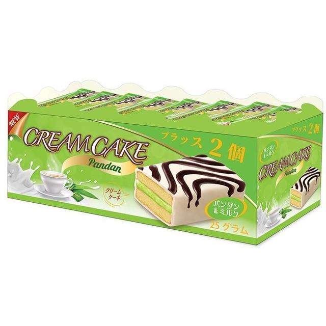 Pandan Cream Cake 500gram