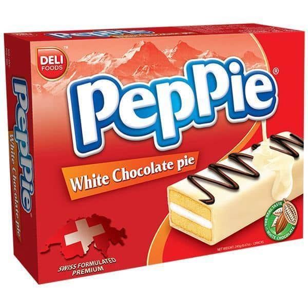 Peppie Vanilla Milk Chocolate Pie 240gram