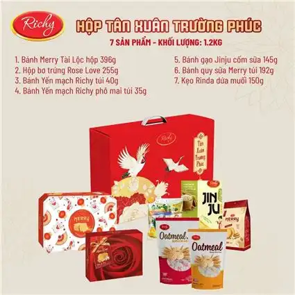 Hộp quà Tết Richy - Tân Xuân Trường Phúc