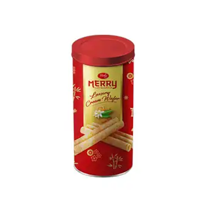 Merry Luxury Cream Wafer 200g - Orange flavor