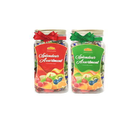 Rinda Fruit Candy 320g (Plastic Jar)