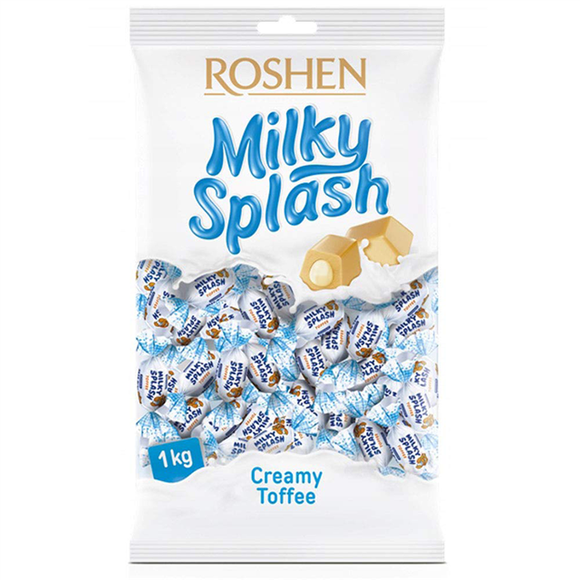 Roshen Milky Splash Candy (Bag)