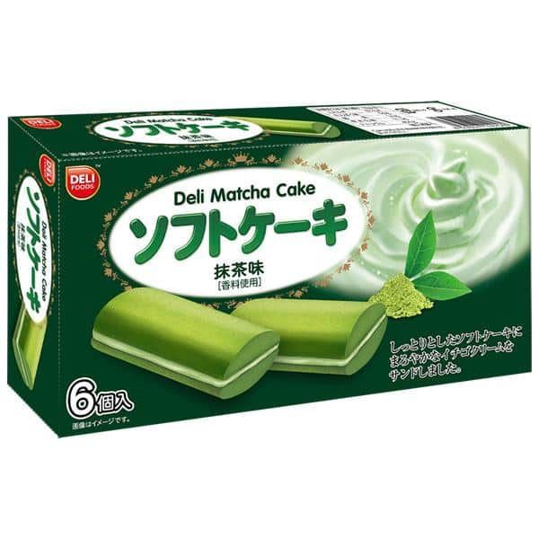 Deli Cake Matcha Flavor (6 packs)