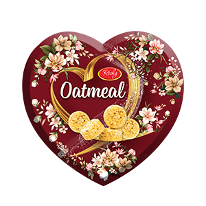 Richy Oatmeal in heart-shaped 200g boxes