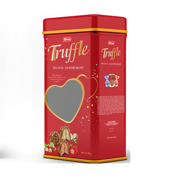 Elvan Truffle Chocolate 300g (Tin Box)