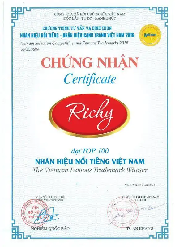 100 Nhãn hiệu nổi tiếng Việt Nam